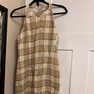 Cute plaid summer dress